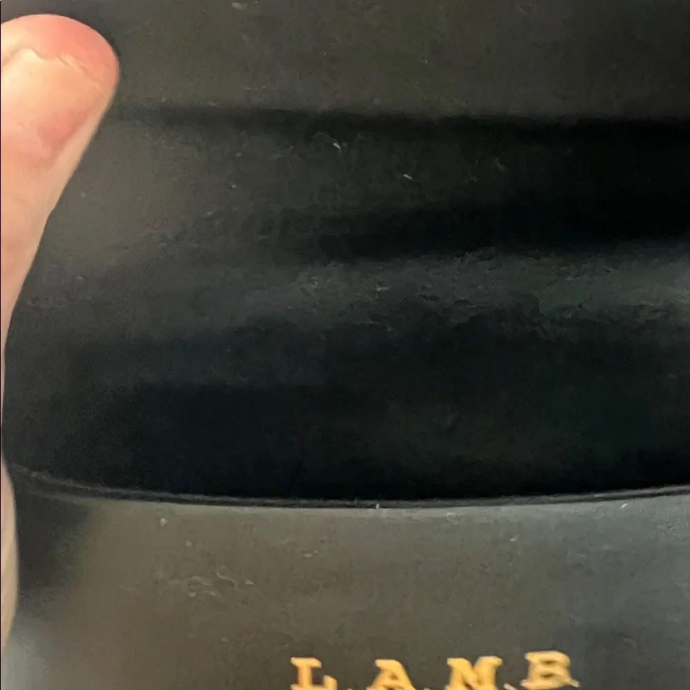 Elegant L.A.M.B. Magnetic Black Eyeglass/Sunglasses Case  Semi-Hard Leather